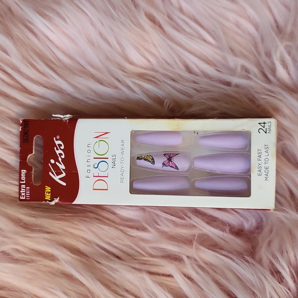 Brand New KISS FASHION DESIGN False Nails-XL